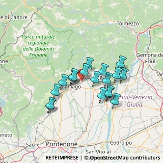Mappa Via Centernos, 33092 Cavasso Nuovo PN, Italia (10.84368)