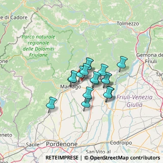 Mappa Via Centernos, 33092 Cavasso Nuovo PN, Italia (8.32118)