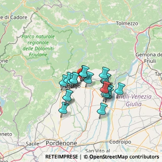 Mappa Via Stazione, 33092 Cavasso Nuovo PN, Italia (9.608)