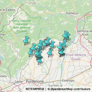 Mappa Via Stazione, 33092 Cavasso Nuovo PN, Italia (10.6635)