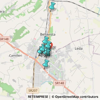 Mappa Via Eugenio Montale, 04011 Aprilia LT, Italia (1.11273)