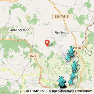 Mappa Contrada Valle Cupa, 86025 Ripalimosani CB, Italia (3.8395)