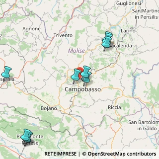 Mappa Contrada Valle Cupa, 86025 Ripalimosani CB, Italia (37.0545)