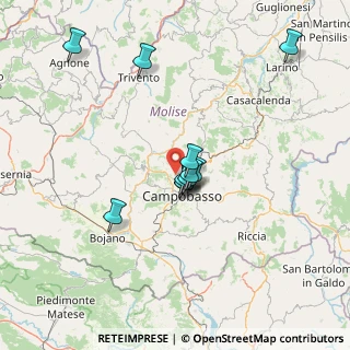 Mappa Contrada Valle Cupa, 86025 Ripalimosani CB, Italia (12.29727)