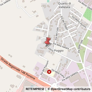 Mappa Via della Collina, 20, 04011 Aprilia, Latina (Lazio)
