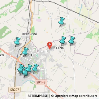 Mappa Via Pescara, 04011 Aprilia LT, Italia (2.81727)