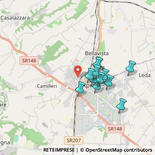 Mappa Via dei bonificatori, 04011 Aprilia LT, Italia (1.51917)