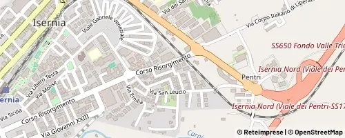 Mappa Isernia