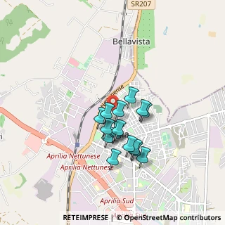 Mappa Via Enrico Fermi, 04011 Aprilia LT, Italia (0.70375)