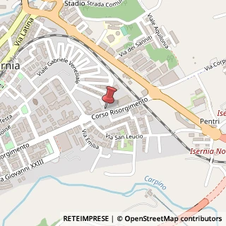 Mappa Corso Risorgimento, 320, 86170 Isernia, Isernia (Molise)