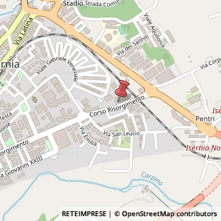 Mappa Corso Risorgimento, 342, 86170 Isernia, Isernia (Molise)
