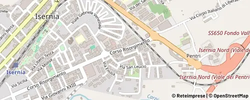 Mappa Isernia