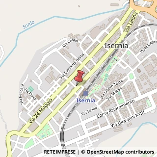 Mappa Corso Giuseppe Garibaldi, 201, 86170 Isernia, Isernia (Molise)