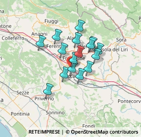 Mappa Via Cantinella, 03023 Ceccano FR, Italia (10.01)