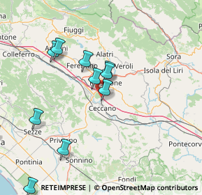 Mappa Via Cantinella, 03023 Ceccano FR, Italia (17.69727)