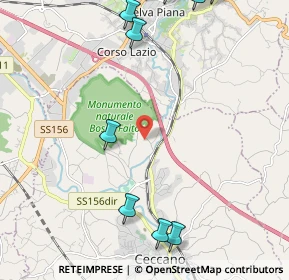 Mappa Via Cantinella, 03023 Ceccano FR, Italia (3.869)