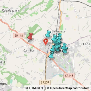 Mappa Via degli Sminatori, 04011 Aprilia LT, Italia (1.27857)