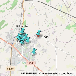 Mappa Via Marzabotto, 04011 Aprilia LT, Italia (1.90727)