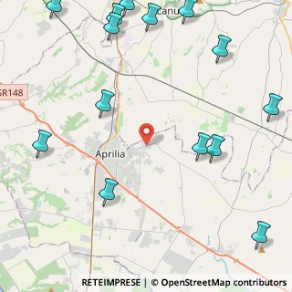 Mappa Via Marzabotto, 04011 Aprilia LT, Italia (6.70357)