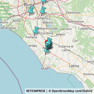 Mappa Via Giacomo Puccini, 04011 Aprilia LT, Italia (10.35)