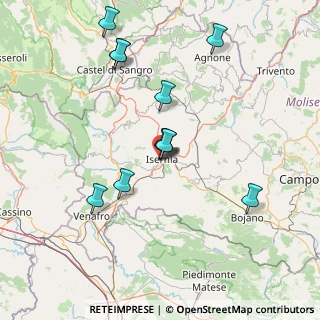 Mappa Via XXIV Maggio, 86096 Isernia IS, Italia (15.57091)