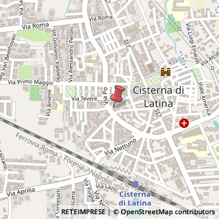 Mappa Piazza Michelangelo, 10/11, 04012 Cisterna di Latina, Latina (Lazio)