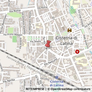 Mappa Via G. L. Bernini, 6, 04012 Cisterna di Latina, Latina (Lazio)