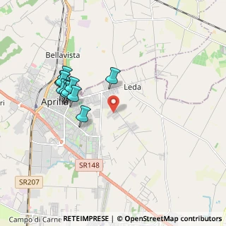 Mappa Via Venere, 04011 Aprilia LT, Italia (1.9725)