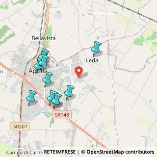 Mappa Via Venere, 04011 Aprilia LT, Italia (2.23636)