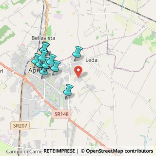 Mappa Via Venere, 04011 Aprilia LT, Italia (2.00636)