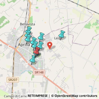 Mappa Via Venere, 04011 Aprilia LT, Italia (1.69083)