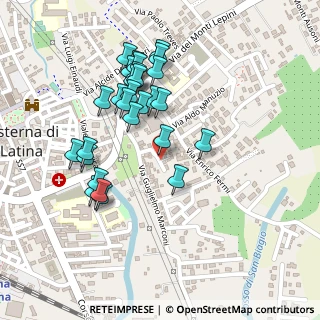 Mappa Via Luigi Galvani, 04012 Cisterna di Latina LT, Italia (0.24069)