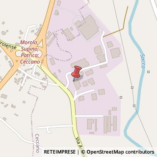 Mappa Via Colle Lami, snc, 03023 Ceccano, Frosinone (Lazio)