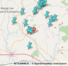 Mappa Via Santa Lucia, 03030 Rocca D'arce FR, Italia (4.669)