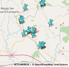 Mappa Via Santa Lucia, 03030 Rocca D'arce FR, Italia (4.069)