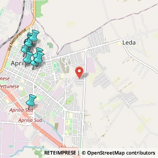 Mappa Via Tevere, 04011 Aprilia LT, Italia (1.59818)