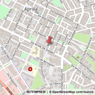 Mappa Via Costantino, 66, 04011 Aprilia, Latina (Lazio)