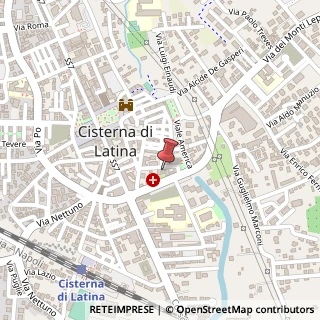 Mappa Via Alarico Ciotti, 18, 04012 Cisterna di Latina, Latina (Lazio)