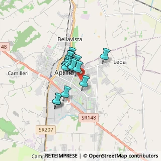 Mappa Via Ugo La Malfa, 04011 Aprilia LT, Italia (1.0915)