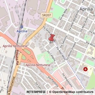 Mappa Via Nerva, 30, 04011 Aprilia, Latina (Lazio)