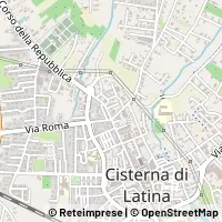 Hartă Cisterna di Latina