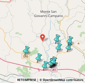 Mappa Via Mattia, 03020 Strangolagalli FR, Italia (4.84429)