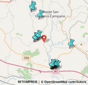 Mappa Via Mattia, 03020 Strangolagalli FR, Italia (4.46353)