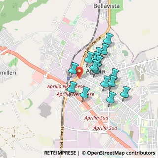 Mappa Via Seneca, 04011 Aprilia LT, Italia (0.73875)