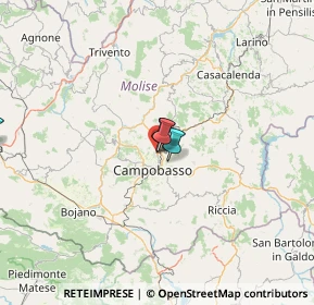 Mappa Pesco Farese, 86025 Ripalimosani CB, Italia (38.03692)