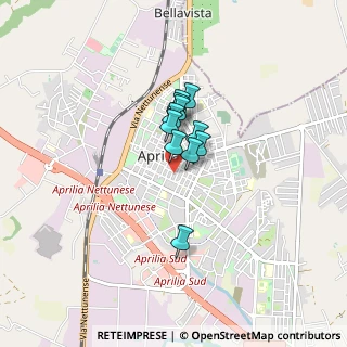 Mappa Via Milano, 04011 Aprilia LT, Italia (0.50182)