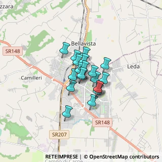 Mappa Via Milano, 04011 Aprilia LT, Italia (0.9665)