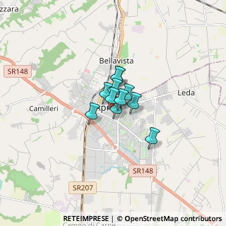 Mappa Via Milano, 04011 Aprilia LT, Italia (0.73545)