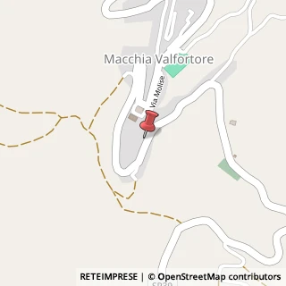 Mappa Via Giuseppe Garibaldi, 13, 86040 Macchia Valfortore, Campobasso (Molise)