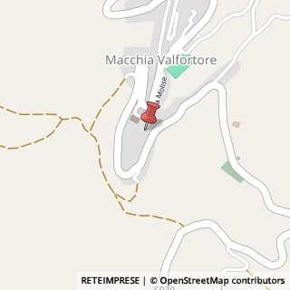 Mappa Via Napoli, 27, 86040 Macchia Valfortore, Campobasso (Molise)